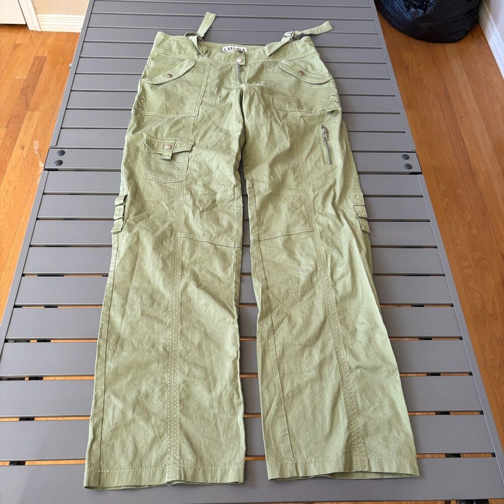 I.AM.GIA Green Cargo Pants